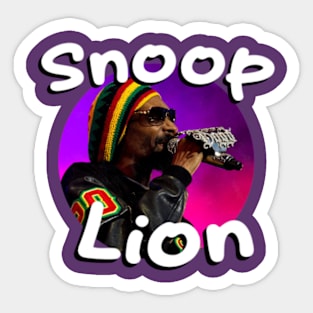 Snoop Lion Ja Sticker